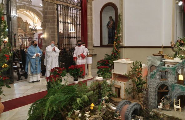 Bendición del Belén y apertura del Curso Cofrade en la Parroquia de Nª Sª de la Asunción de Villacarrillo