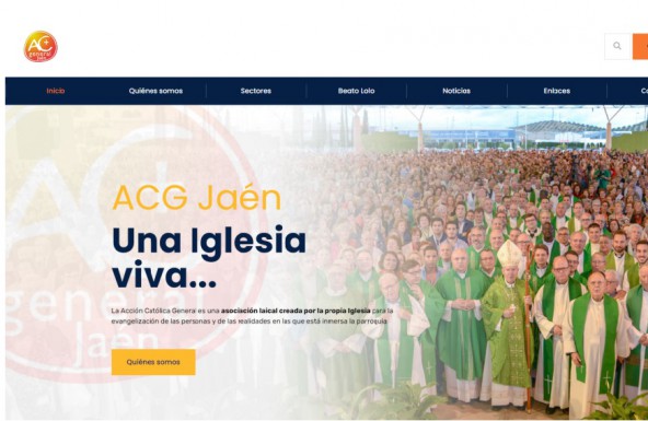 Acción Católica General en Jaén tiene ya página web y Facebook
