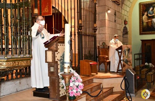 El Padre Alaminos toma posesión como rector de la Basílica Santuario de la Virgen de la Cabeza