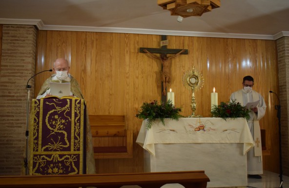 El clero diocesano celebra su habitual Retiro de Cuaresma