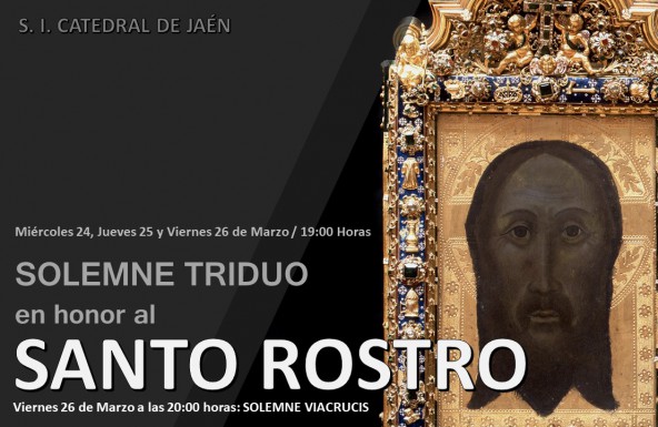 La próxima semana se celebrará el solemne triduo en honor al Santo Rostro