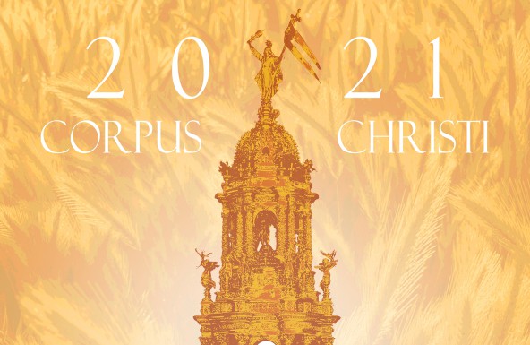 El Cabildo Catedral edita, un año más, el cartel del Corpus Christi de Baeza