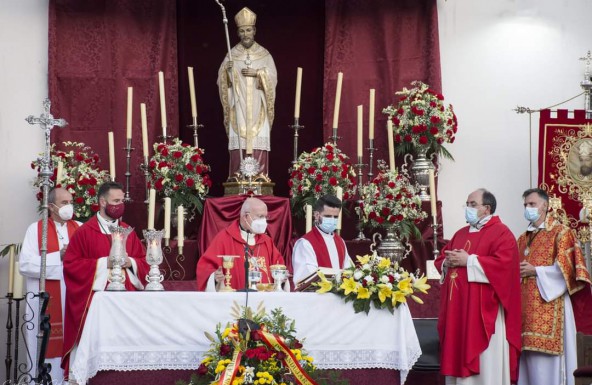 El Obispo preside la Eucaristía en honor a San Eufrasio, patrón de la Diócesis y de Andújar