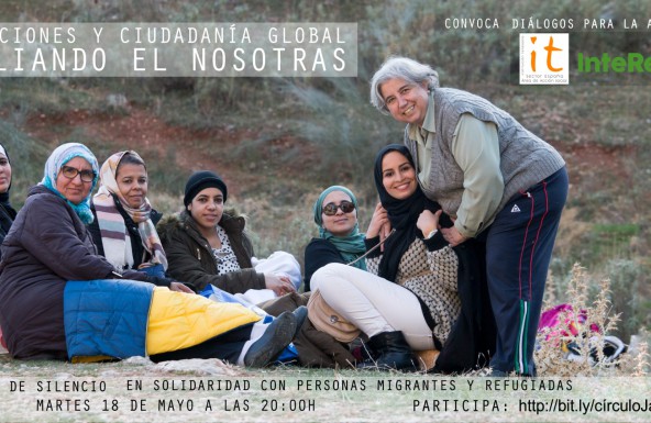 Hoy se reúne el Círculo de Silencio en Jaén,  bajo el lema «Migraciones y ciudadanía global. Ampliando el nosotras»
