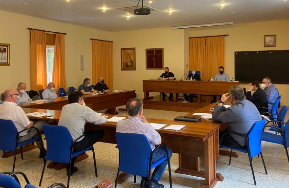  Claustro final del curso del Seminario diocesano de Jaén