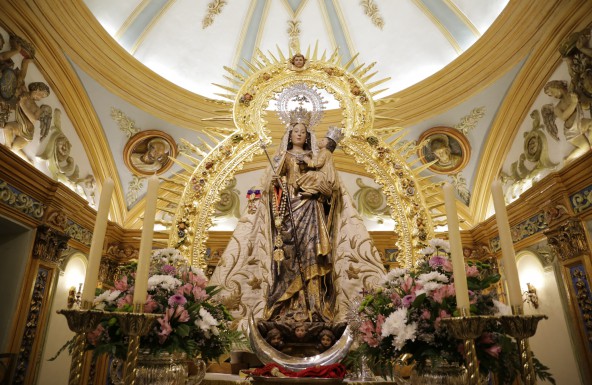 La Vera Cruz concederá la medalla de oro de la Cofradía a la Virgen del Alcázar