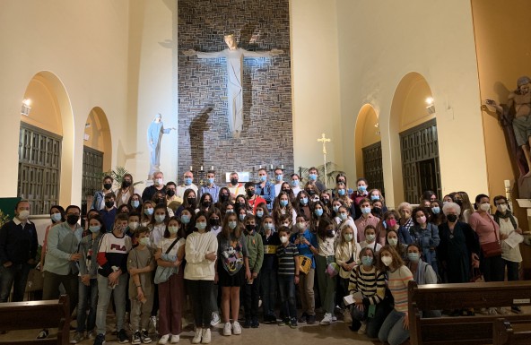 Úbeda inicia el curso de Misa Joven de manos del Papa de los jóvenes