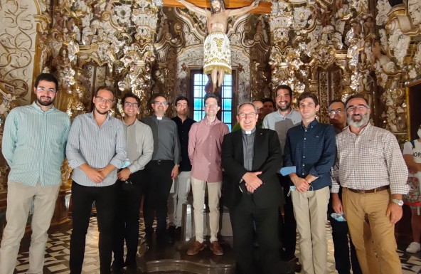 Los seminaristas visitan Baños de la Encina