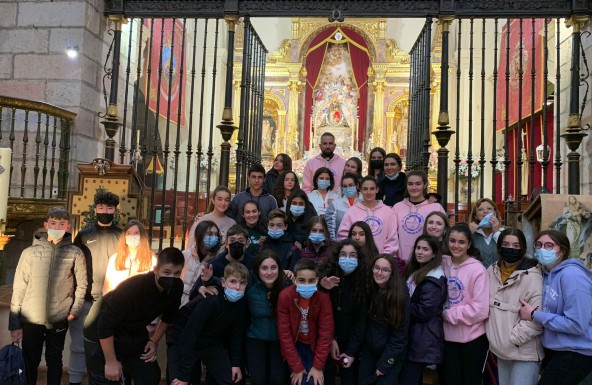 Peregrinación de jóvenes de la parroquia de Villargordo