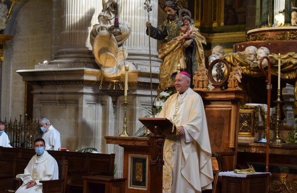 Don Amadeo preside la solemnidad de Todos los Santos en la Catedral