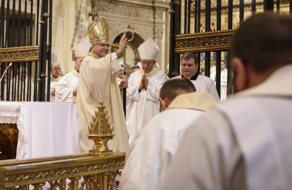 Fieles, Obispos y sacerdotes darán mañana la bienvenida a Don Sebastián Chico Martínez, el Obispo número 76 de la Diócesis de Jaén