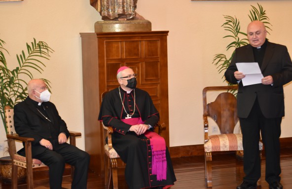 Felicitación de Navidad del Vicario General al Obispo de Jaén