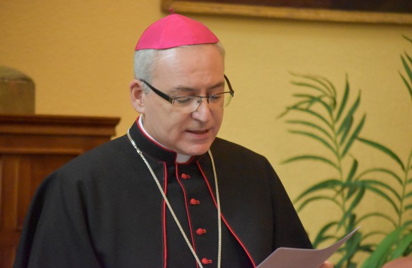 Felicitación de Navidad del Obispo de Jaén a la Curia diocesana