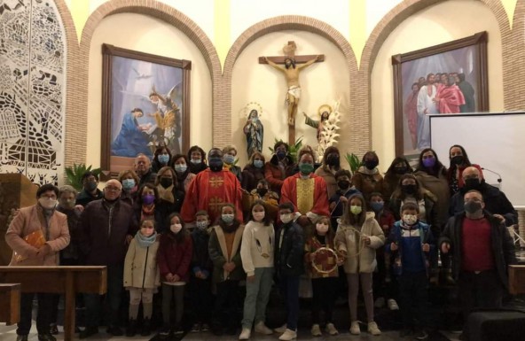 La comunidad parroquial de Pozo Alcón celebra Santa Cecilia y recuerda al mártir Aquilino Rivera
