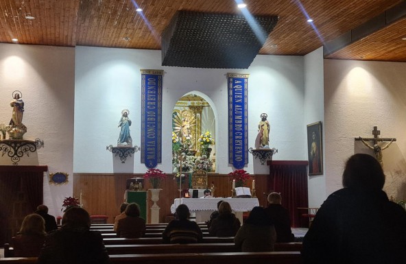 La parroquia de Peal de Becerro se une al Papa en oración por la paz en Ucrania