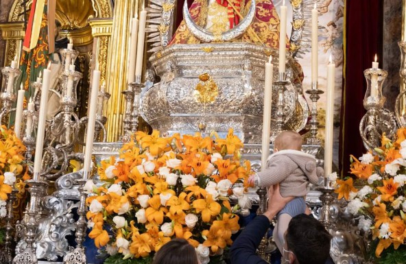Celebración de la Candelaria en la Basílica Santuario de la Virgen de la Cabeza
