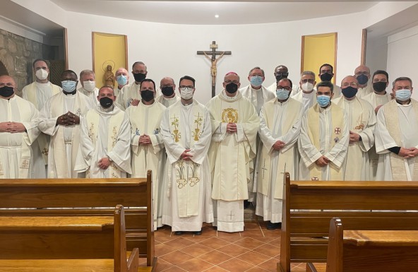 Una veintena de sacerdotes diocesanos participan en los Ejercicios espirituales celebrados en la Yedra