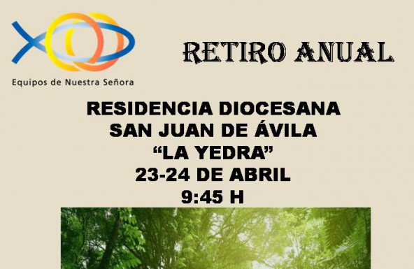 Retiro anual Equipos de Nuestra Señora de Jaén