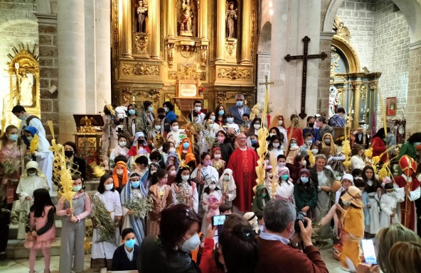 San Juan evangelista se prepara para la Semana Santa