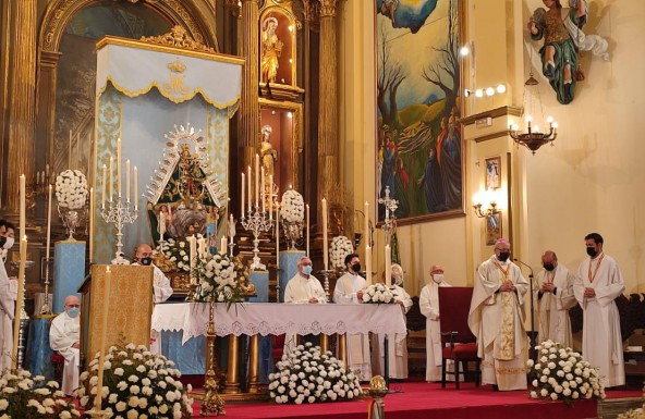 El Obispo preside la fiesta a la Virgen de la Villa de Martos