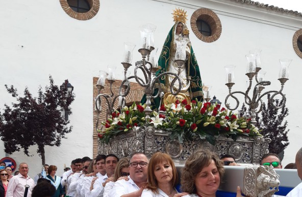 La Virgen de la Cabeza se celebra, con gran devoción, en Huesa