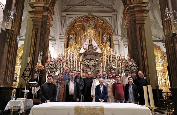 La comunidad del Seminario y la parroquia de Ntra. Sra. del Valle honran a la patrona de Jaén en el mes de las flores