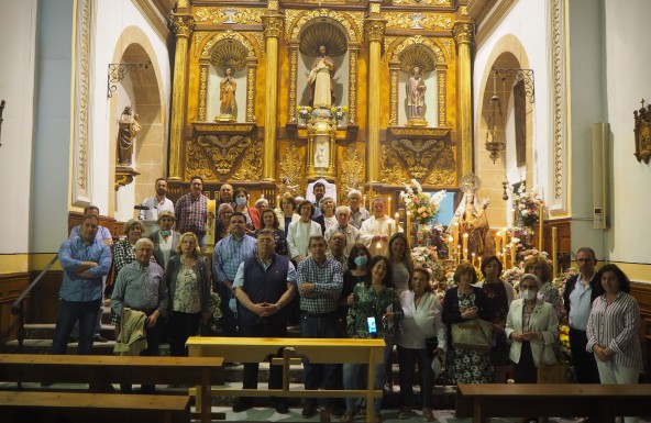Las secciones baezanas de ANFE y ANE celebran la vigilia en honor a San Pascual Bailón