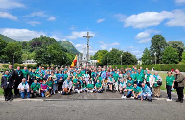 Tercera jornada de la peregrinación diocesana a Lourdes