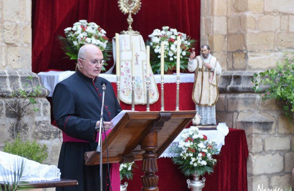 Martínez Rojas inicia con su pregón la Solemnidad del Corpus Christi en Baeza
