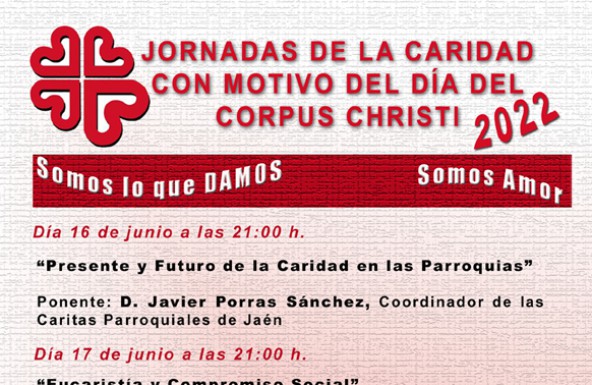Jornadas sobre la caridad  en la parroquia de el salvador de Jaén