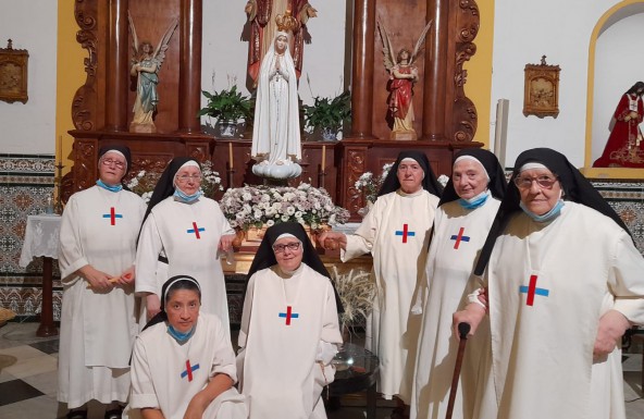 Visita de la Virgen de Fátima a la Comunidad Trinitaria de Andújar