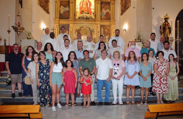 Cursillos de Cristiandad participa en la novena en honor a Santa Marta, en Martos