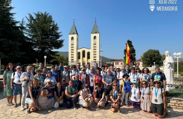La comunidad de Santa Isabel peregrina a Medjugorge