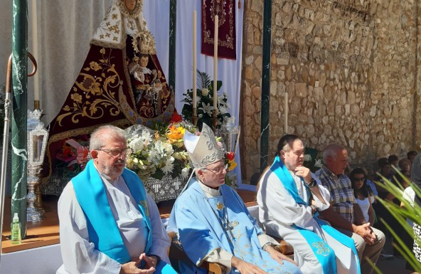 El Obispo preside la fiesta en honor de la Santísima Virgen de Tíscar