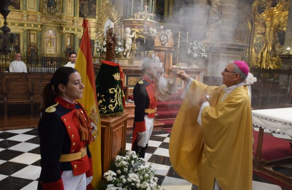 Eucaristía en honor a la Virgen del Pilar, patrona de la Guardia Civil