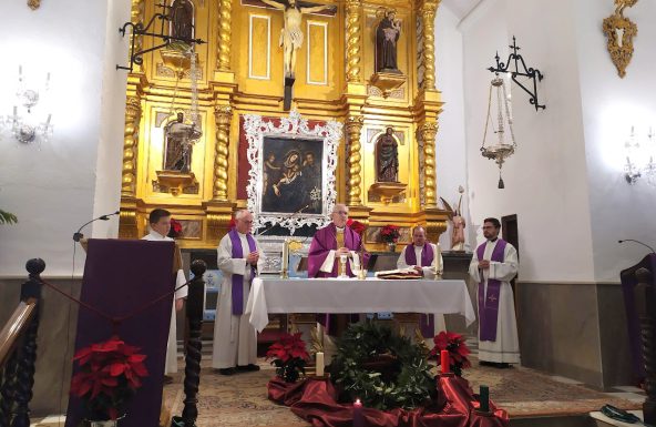 El Obispo recuerda en Noalejo su llegada a Jaén