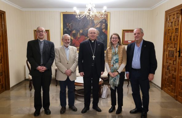 Reunión del Obispo de Jaén con Ayuda a la Iglesia Necesitada