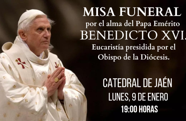 La Diócesis celebra hoy el funeral por Benedicto XVI
