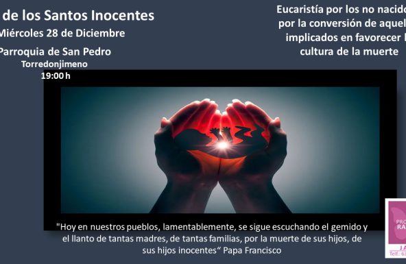 Torredonjimeno acoge esta tarde la Eucaristía en memoria de los Santos Inocentes