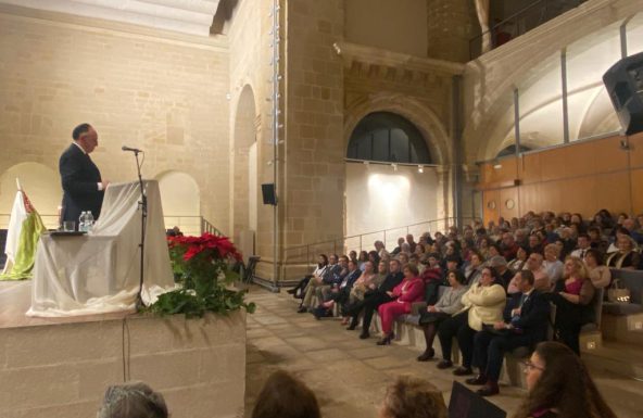 Antonio J. Gutiérrez abre la Navidad de Baeza con su pregón