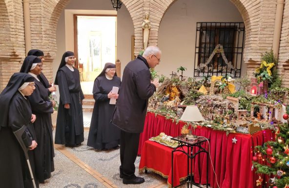 Don Sebastián finaliza su visita a los conventos y monasterios de clausura