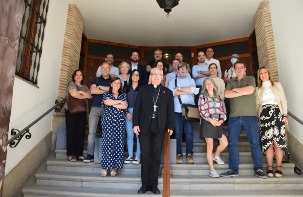 El Obispo de Jaén felicita a los periodistas en el día de su patrón