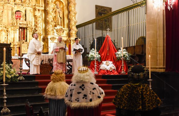 SS.MM. los Reyes Magos adoran a Jesús en la S.I. Catedral de Baeza