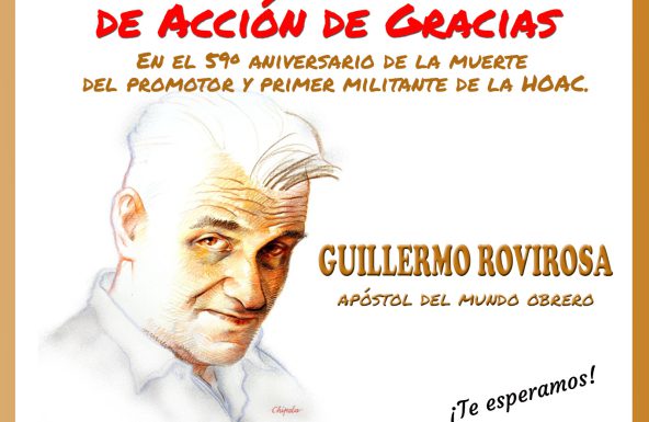 Eucaristía de acción de gracias en el aniversario de la muerte de Guillermo Rovirosa