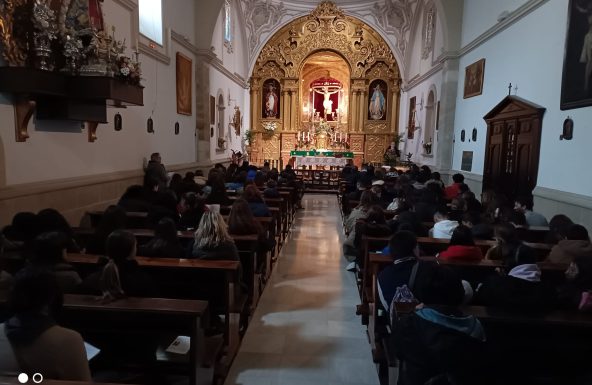 100 adolescentes en el retiro diocesano de Cuaresma: «Y tú, ¿quién dices que soy yo»