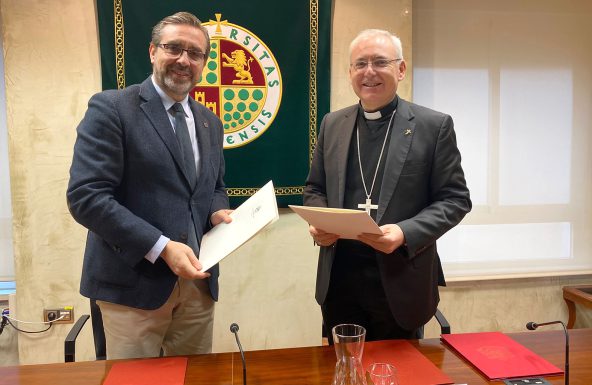 <strong>Obispado y Universidad firman un convenio de colaboración mutua</strong>
