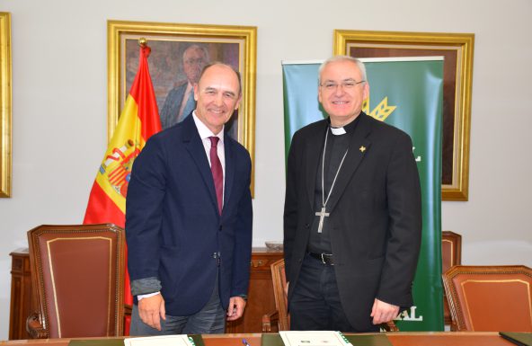 El Obispado y la Caja Rural de Jaén renuevan, por dos años más, su convenio de colaboración