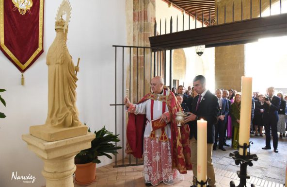 La Virgen del Alcázar ya preside su nueva capilla en la Catedral de Baeza