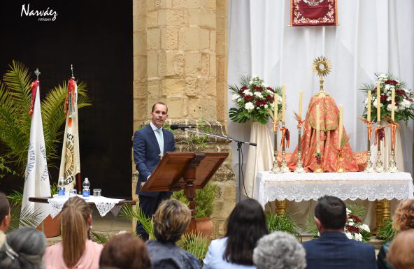 Miguel Ángel Fernández Cruz pregona la alegría de ser de Cristo, en Baeza