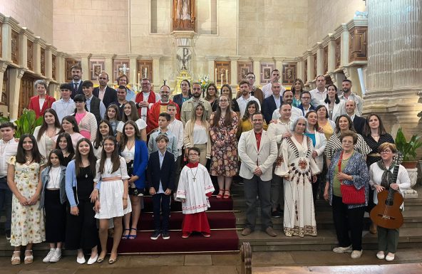 Celebración de las confirmaciones de las parroquias de San Isidoro y San Juan Bautista de Úbeda